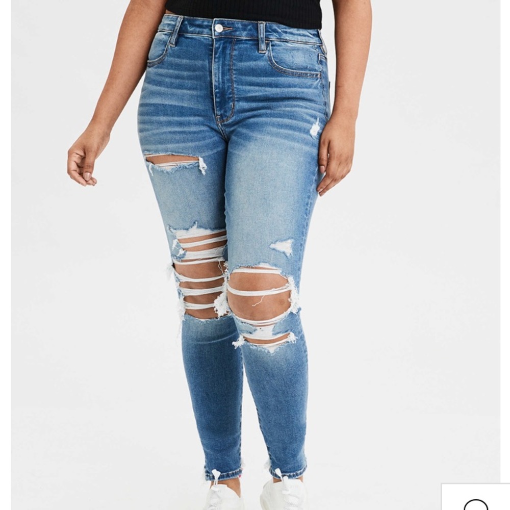 American Eagle Cool Torn Jeans